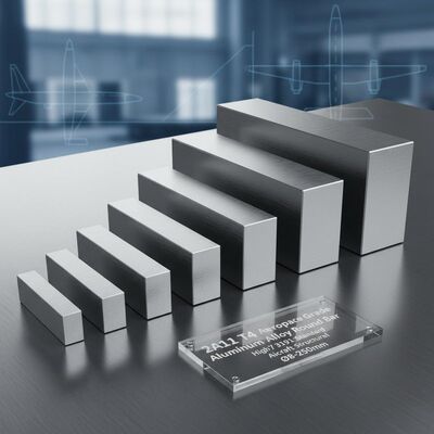 2A12 T4 Havacılık Sınıfı Alüminyum Alaşımlı Yuvarlak Çubuk Uçak Yapısal Bileşenleri İçin Yüksek Mukavemetli GB/T 3191 Standardı