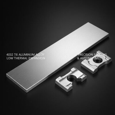 4032 T6 Yüksek Silikon Alüminyum Alaşımı Düşük Termal Genişlemeli Düzgün Kalıplama ve Otomobil Pistonları için Düz Bar