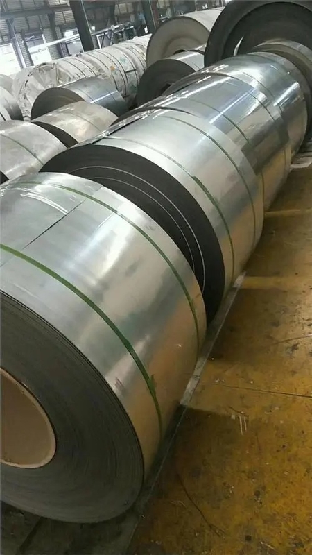 0.12mm - 2mm Çelik Şerit JIS / AISI Bobinde Soğuk Haddelenmiş Paslanmaz Çelik Sac